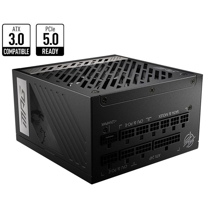 Power Supply Unit - Msi - Mpg A850g Pcie5 - 850v - 50~60 Hz