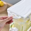 Cold Water Jug With Tap Water Beverage Dispenser Fruit Teapot Cold Waterlemonade