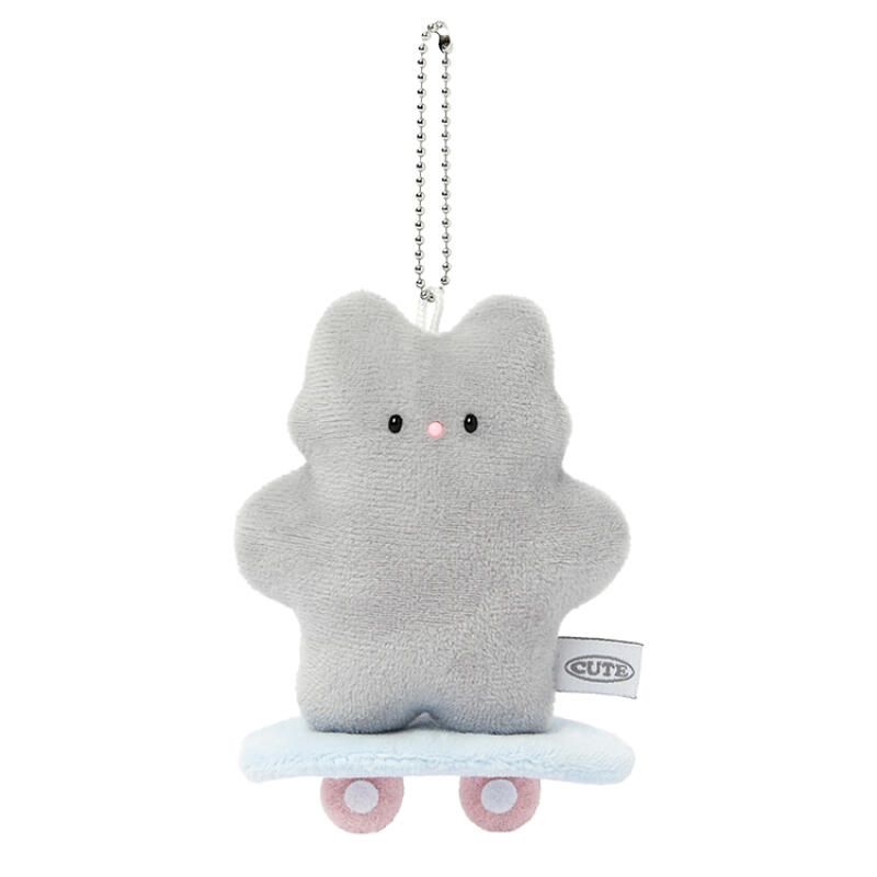 

Skateboard Kitty Mini Keychain (34011776)