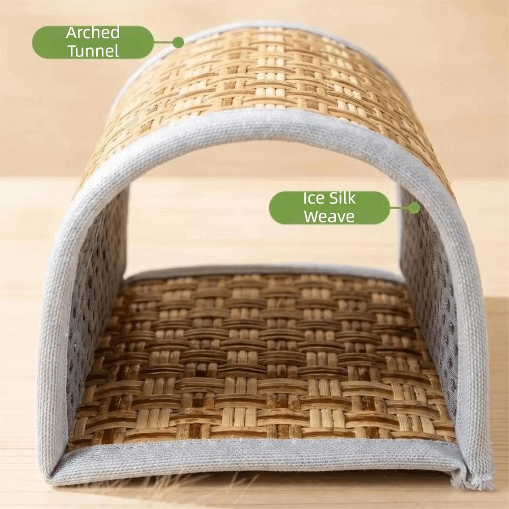 Small Pet Habitat Small Pet Tunnel Hideout Cooling Small Animal Nest Hamster House Summer Resting