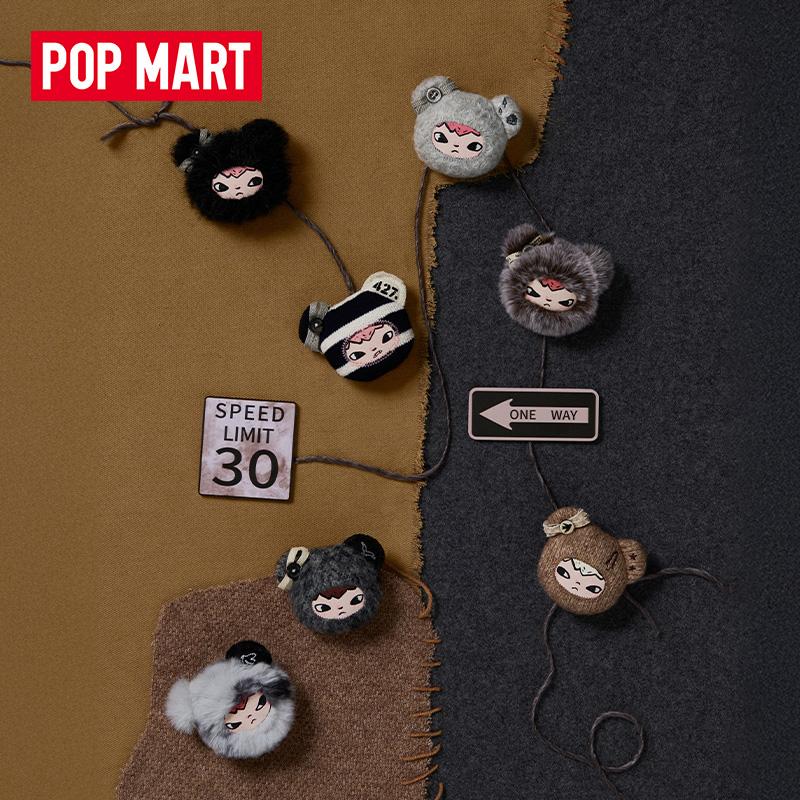 POP MART HIRONO Refrigerator Stickers Mystery Boxes Single Mystery Box/Full Box 6 Pcs PPMT-2512-0029