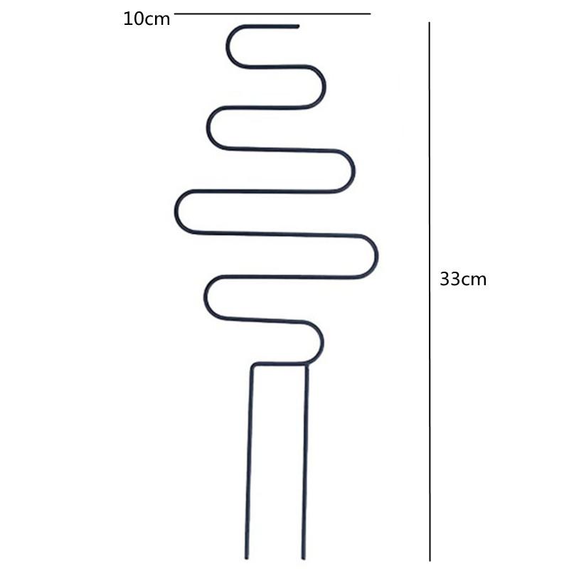 

Металлическая опора для вьющихся растений, листья цветов, железная опорная палка, фиксирующий колышек для цветочного горшка, шест для вьющихся растений, аксессуары для внутреннего сада
