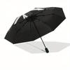 "Satanic Goat Head Umbrella, Cute Umbrella with Cute Design, Portable 3-Fold Compact Umbrella for Men & Women, Valentine's Day Mother's Day Gift S446