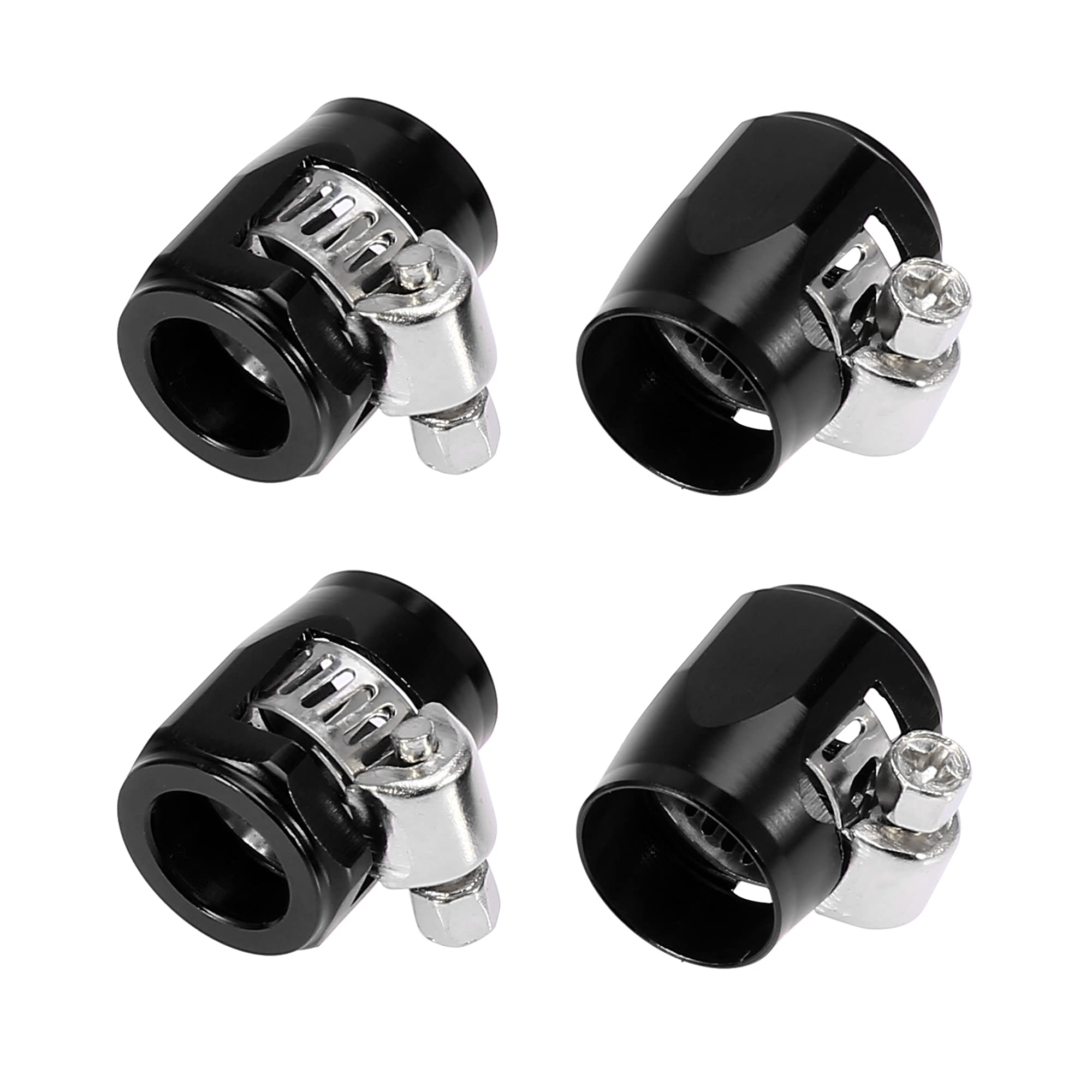 

X AUTOHAUX AN6 Car Hose Finisher Clamp Line Clip Car Hose Finisher Flexible красный