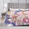 Love Live! Blanket Quality Super Warm Throw Blanket Winter Travel Office Living Room Print Bedspread