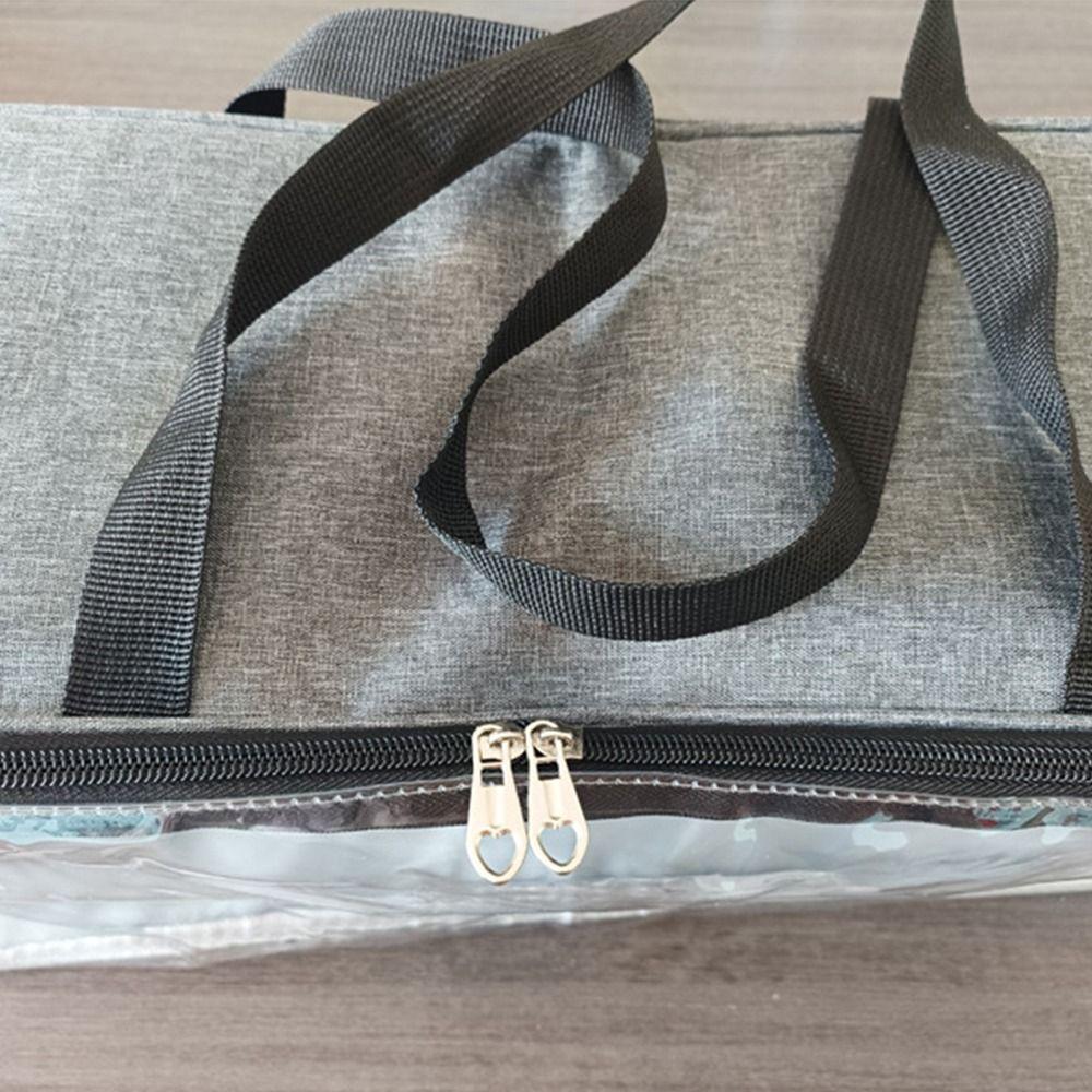 Clear Window Cap Storage Organizer Dust-proof Baseball Hat Organizer  Travel Bag