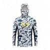 Spring and Summer Fishing Clothing Sunscreen Clothing Hooded with Mask Luya Fly Fishing Fishing Sea Fishing Outdoor Camping Milk Shredded