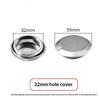 2Pcs Stainless Steel Sink Plug Faucet Hole Cover Water Stopper Kitchen Drainage Seal Anti-leakage Basin Laundry Accessories