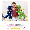 Plush Tyrannosaurus Rex Toy Kids Ages 7-14 Soft Short-Pile Stuffed Dinosaur Pillow Green Or Blue 45120cm