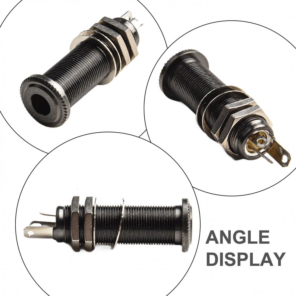 Stereo Guitar Socket Jack 1/4 Inch 1/4\" 6.35mm Hole