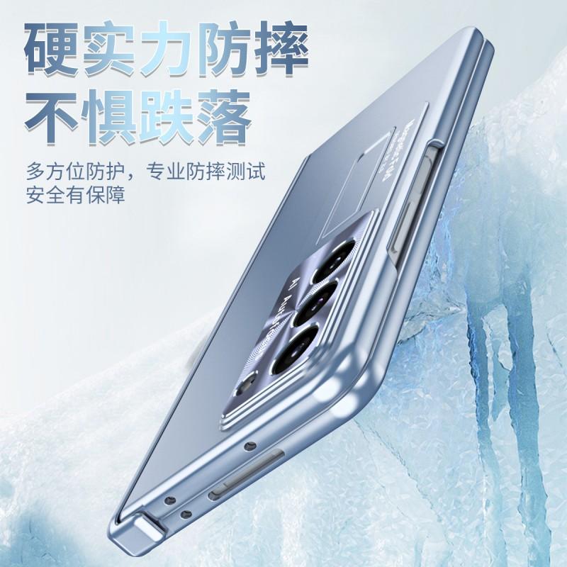 Galaxy Z Fold5 Case Slim Magnetic Snap-On Full Cover Shockproof PC Protective Shell Men Women