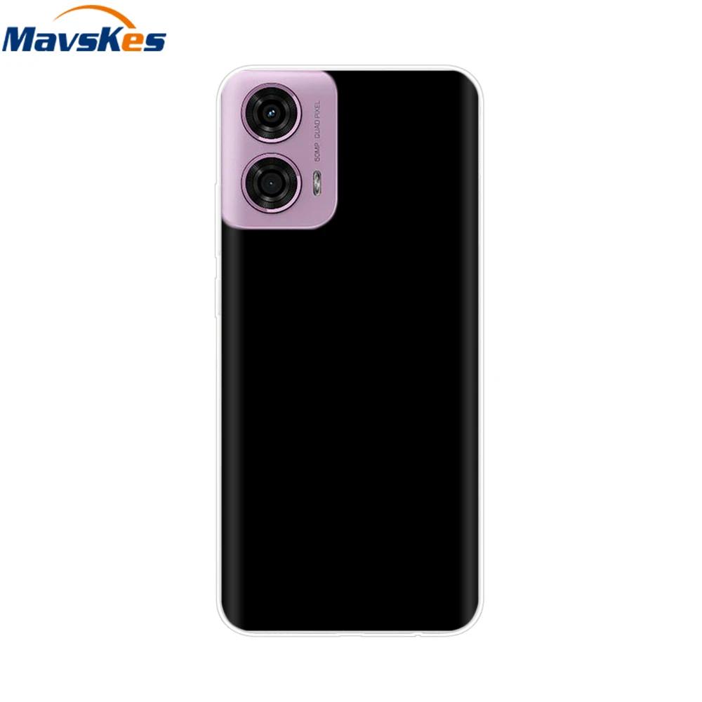 

For Motorola Moto G24 Case Lovely Cartoon Flower Soft Silicone Phone Cover For Motorola G04 E14 Fundas For MotoG24 Cases Coque Moto E14