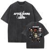 2026 Summer Hot Sale Vintage Washed The Weeknd After Hours Til Dawn Tour 2026 T Shirts Men's Women's Hip Hop Streetwear T-shirt