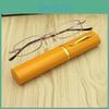 Metal Slim Frame Reading Glasses With Aluminum Alloy Storage Box Fashion Gift