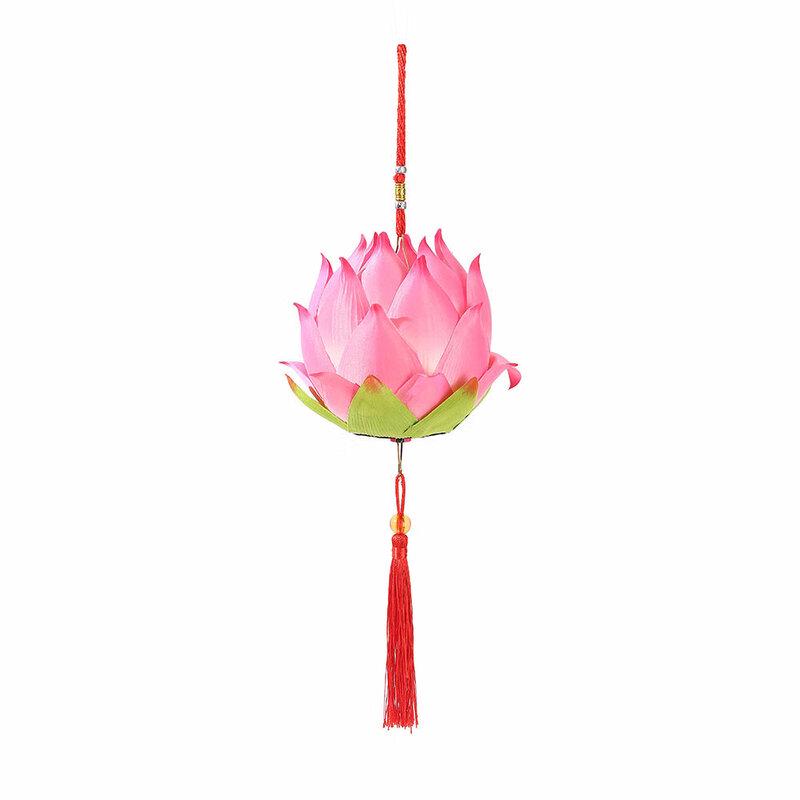 Luminous Handheld Chinese Lotus Lantern