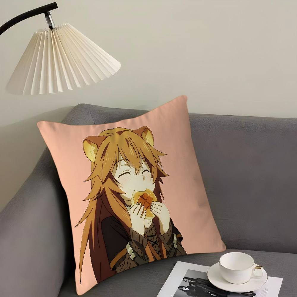 The Rising Of The Shield Hero Pillow Gift Home Office Decoration Pillow Bedroom Sofa Car Cushion CoverPillow Case