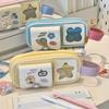 Large Capacity Pencil Case Star Picnic Series Stationery Bag Stationery Organizer  School Office