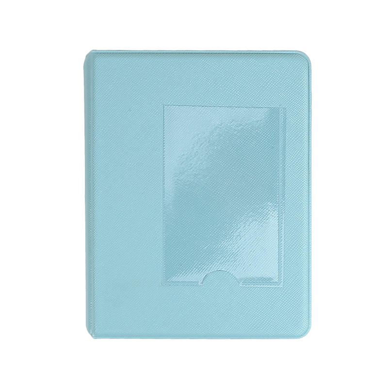 

1PC 64 кишені 3-дюймовий фотоальбом Mini Instant For Polaroid Picture Case For Film Instax Photocard Holder Photocard Storage Pictures синій