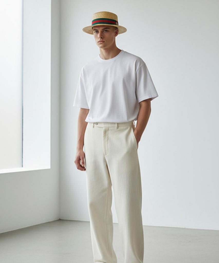 Yunibeosyeolkemiseuteuli Italy Nv Kangkang Short Panama Hat