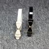 Bow Plate Buckle Sweet Thin Belt Women's Small Belt, Fashion Long Shirt Dress Belt