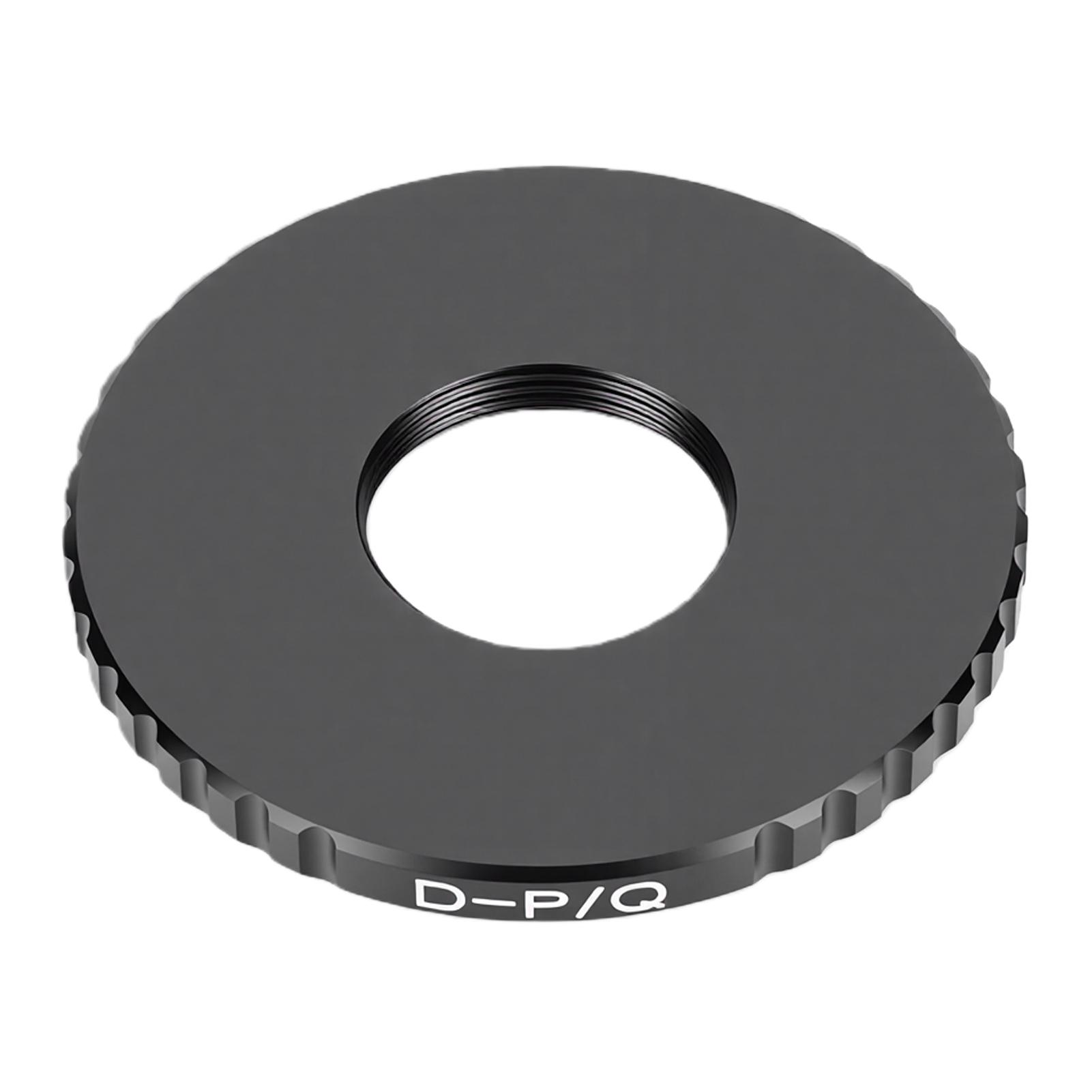 

Адаптер крепления D-mount 8 мм для объектива пленочной камеры, подходящий для камеры Q, из алюминиевого сплава, адаптер крепления объектива D для фотографии