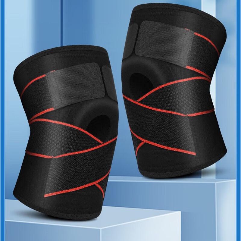 Unisex Breathable Spring-Assisted Sports Knee Brace (Pair)
