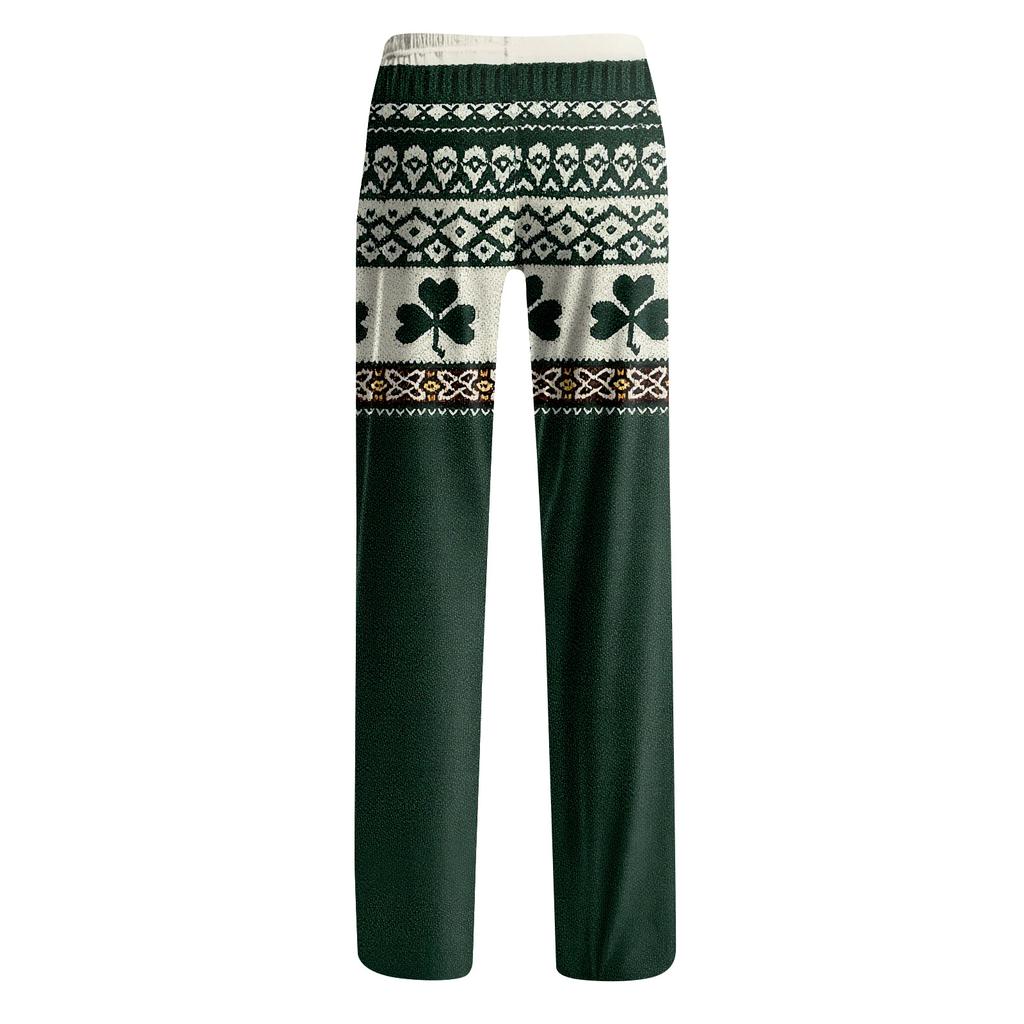 Herren St. St. Patrick's Day Druck Haus Schlafhose