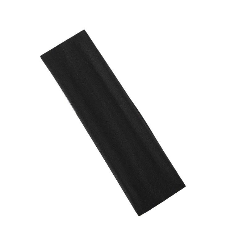 7cm Wide Headband for Women & Men, Solid Color Sports Sweatband