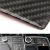 Carbon Fiber Control Armrest Box Multimedia Panel Cover For Mercedes GLE M Class