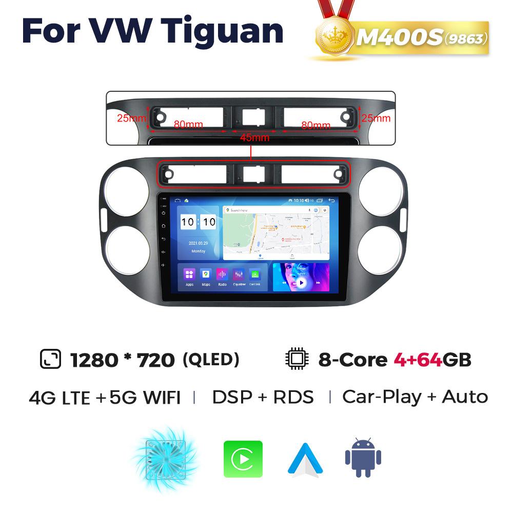 Navifly 8Core Android All In One Car Radio For VW Volkswagen Tiguan 1 NF 2006 2008-2016 Intelligent System Multimedia Player GPS
