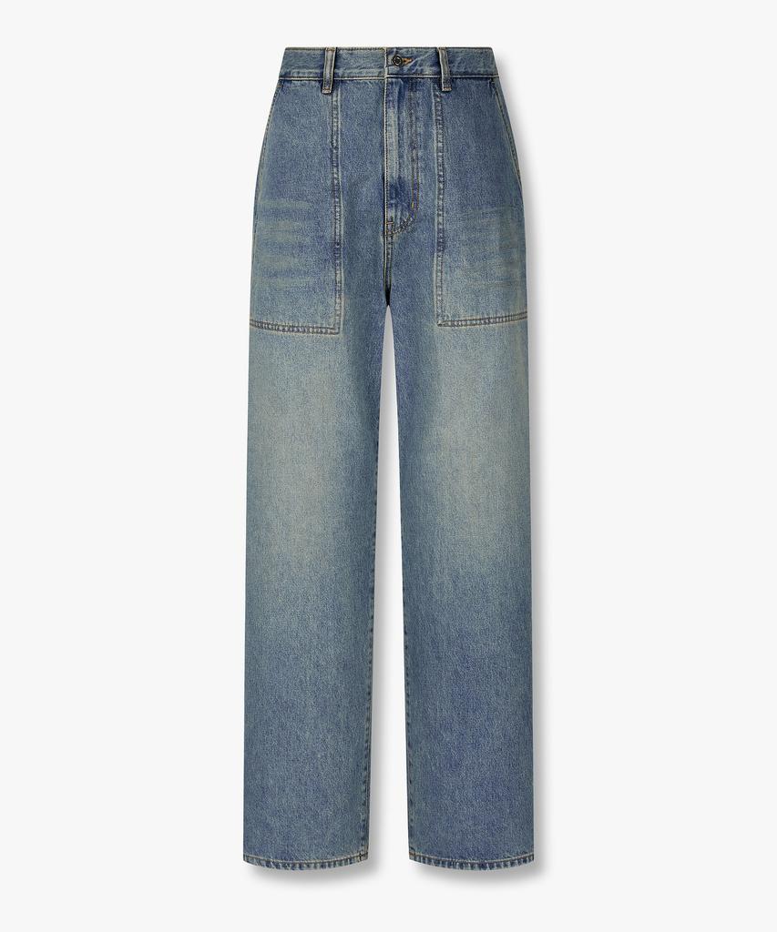 STUDIO TOMBOY [Men] Carpenter Detail Denim Pants_Blue 9156162560