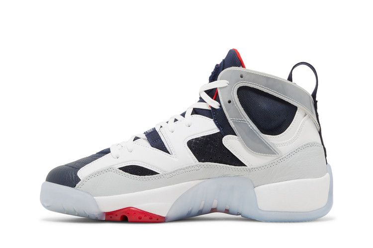 Men's Sneakers Jordan Jumpman Two Trey Olympic White/Midnight Navy-University Red-Pure Platinum-Metallic Gold