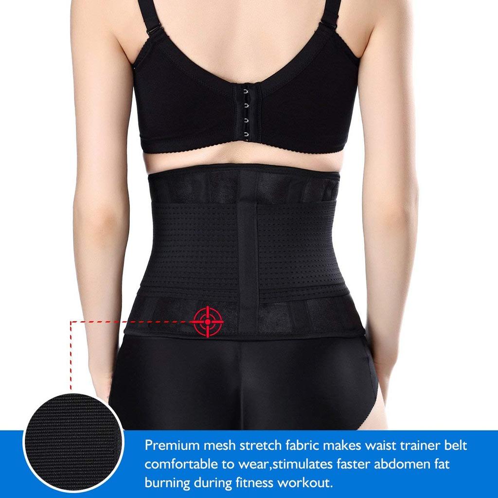Waist Trainer Belt for Women Weight Loss Slimmer Compression Band for Tummy Control