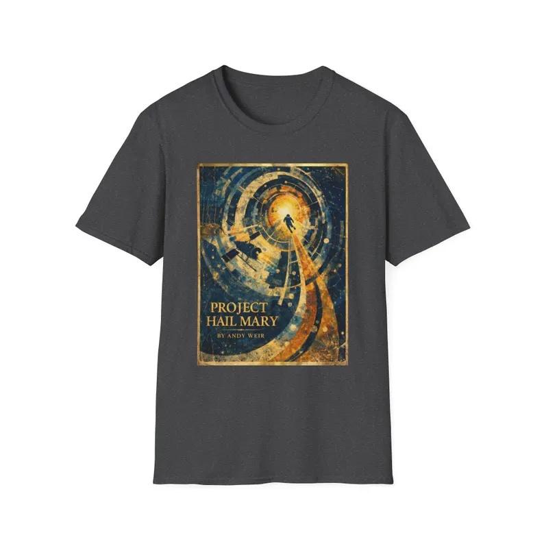 Project Hail Mary Apparel Unisex T Shirts Cotton Tee Printed Comfortable Oversized High Quality Shortsleeved Tshirt