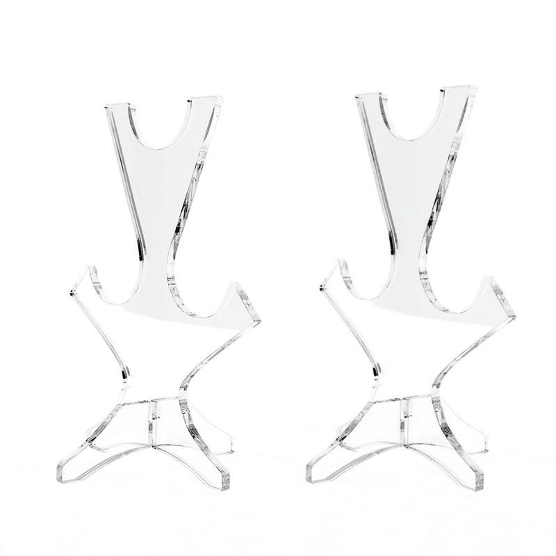 

AEE4-Display With Clear Acrylic Lightsaber Stand For Collectors And Enthusiasts For Showcasing Lightsaber Collection прозорий