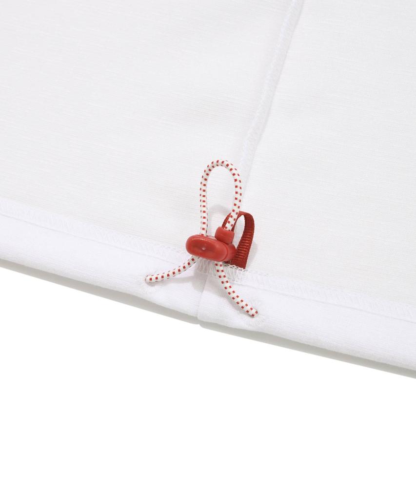 COVERNAT Circle C Collar T-Shirt White