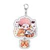 Cartoon Jujutsu Kaisen Acrylic Keychain Pendant Anime Peripheral Itadori Yuji Fushiguro Megumi Kugisaki Nobara Satoru Gojo Pendant Keyring