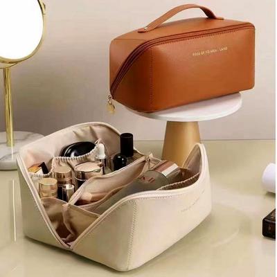 Expand Cosmetic Pouch Travel Expandable Storage Bag – K-Style Portable Makeup Organizer.