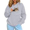 Unisex Fleece Hoodie Long Sleeve Warm Sweatshirt With Pocket Winter
