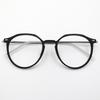 Alloaiweeo [The Air] Al5212 0910M Ultra-Light Semi-Oversized Crown Panto Eyeglass Frame Blue Light Lens Selection