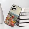Θήκη Τηλεφώνου Art Frida Kahlo Για iPhone 17,16,15,14,13,12,11 Plus,Pro Max,XS,Μαύρο Κάλυμμα από Μαλακή Σιλικόνη