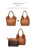 Elegant Women's Versatile Bucket Bag – High-End, Large Capacity, Textured Handbag for Commuting and Practical Use