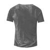 Men's  T-shirt T-shirts Graphic Text Black Military Green Pool Dark Gray 3D Printing Street Casual Short Sleeve Button Down Printed Clothing Basic
