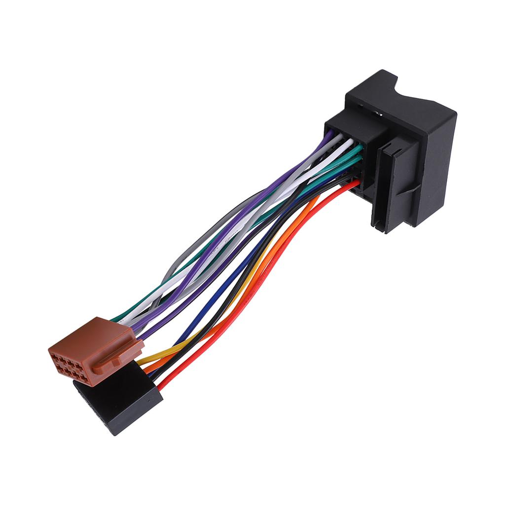 ISO Wiring Harness ABS Metal Car Stereo Radio Harness Replacement for MERCEDES BENZ SPRINTER ONWARDS 2006