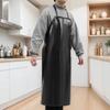 Heavy Duty Waterproof PVC Apron Industrial Quality White 110x80cm Halter Neck Kitchen Cleaning Carpentry Protective Apron