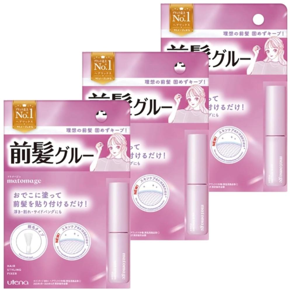 One S More 3 Pack Front Hair Glue 5ml Matomeju