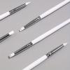 5Pcs Small Head Silicone Nail Brush 3D Modeling Silicone Nail Art Pen Polish Tip  Nail Art