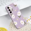 Falling Daisies Phone Case For Samsung Galaxy A57 A37 A17 A56 A36 A26 A16 A06 A55 A35 A25 A15 A05 4G 5G Film Hard Cover