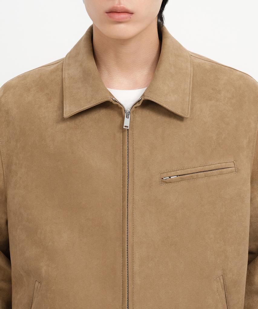 Musinsa Standard Synthetic Suede Work Jacket [Beige]