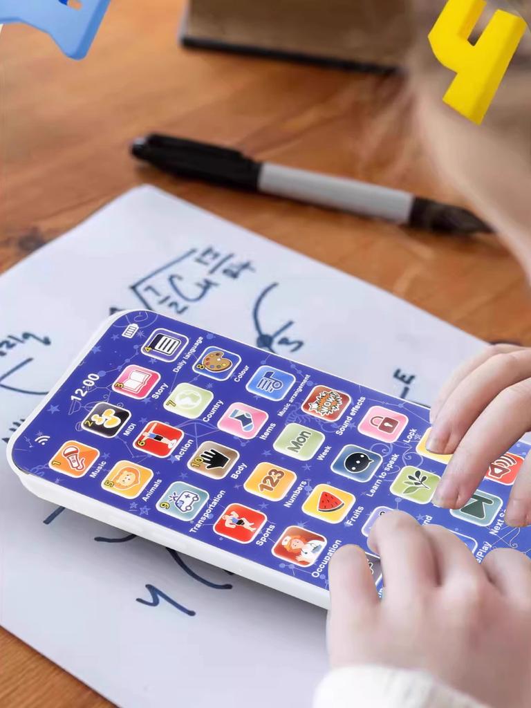 Baby Remote Control Toys Montessori Early Education Mobile Phones for Babies Soft Lighting and Gentle Lullabies Baby Easter Holi